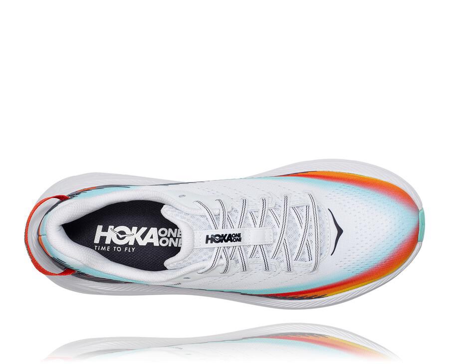 Hoka One One Løbesko Dame - Ironman Rincon 2 - Hvide/Blå - 184670JGQ